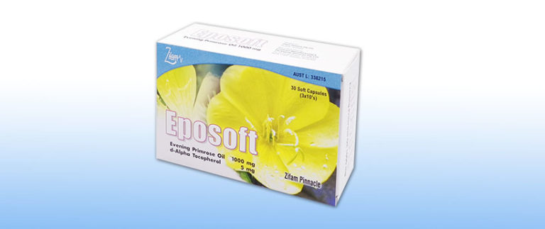 Eposoft Capsule - Relief Menstrual Pain • Zifam Myanmar